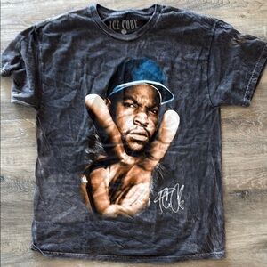 NWOT  Ice Cube Graphic Men's T-Shirt - Black sz l
